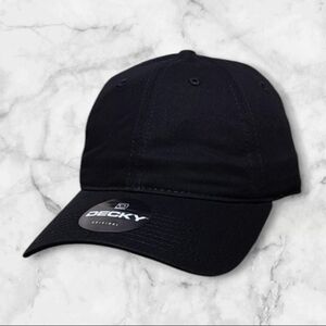 Decky Relaxed Cotton Cap, Dad Hat